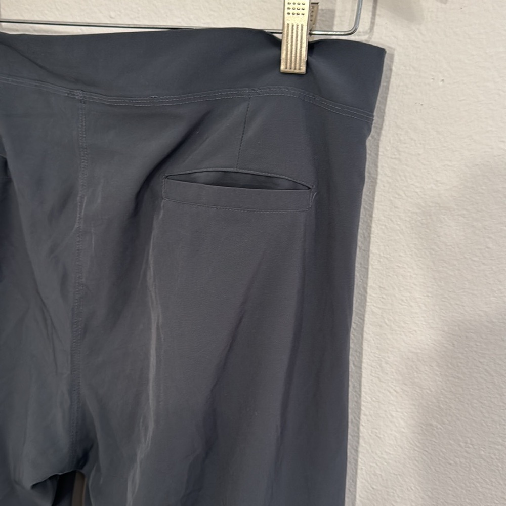 ALBION Jetsetter Joggers Gray Drawstring, Zipper Ankles Size Small EUC - Picture 6 of 7